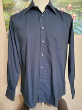 DOLCE & GABBANA Men’s BlueHalf Sacks Btn Front Ctn LS Shirt 16-41 Italy