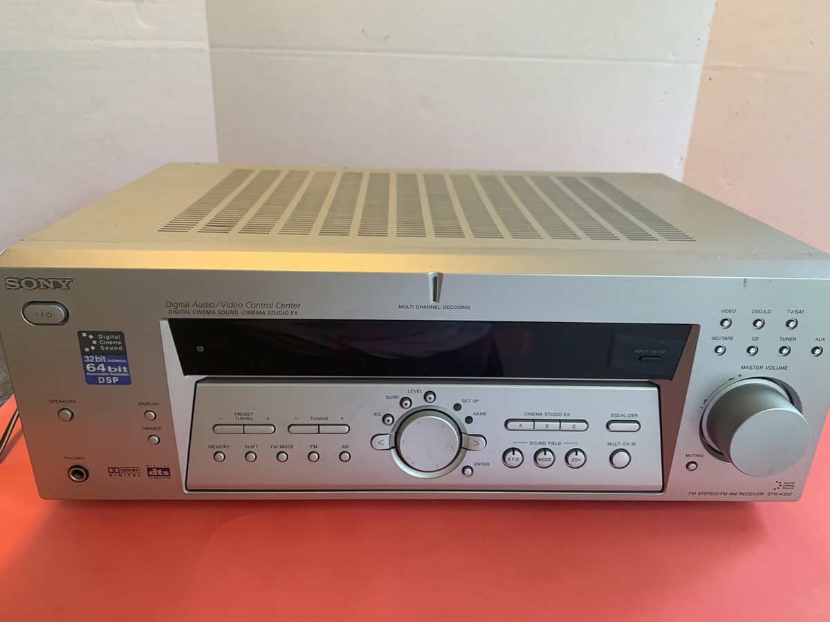 Sony 5.1 SURROUND SOUND SYSTEM HOME THEATER STR-K 502 + 6 SPEAKERS