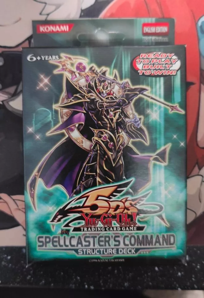 Yugioh Spellcaster's Command Structure Deck Box