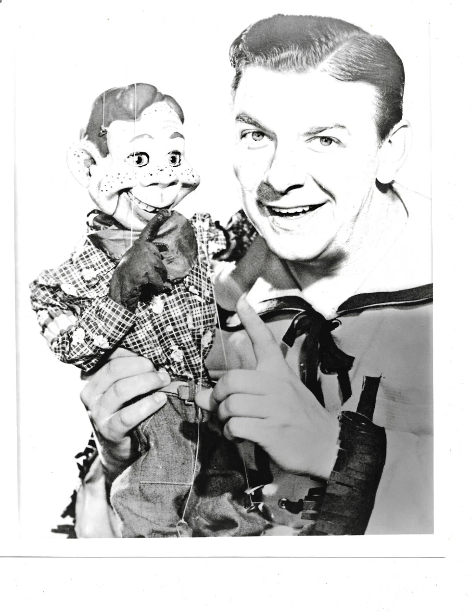 Howdy Doody and Buffalo Bob Smith. Later Classic TV photo B.W. 8x10 (Last  One) | eBay