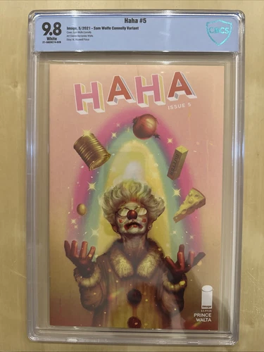 Haha #5 - CBCS 9.8 - Variant Cover