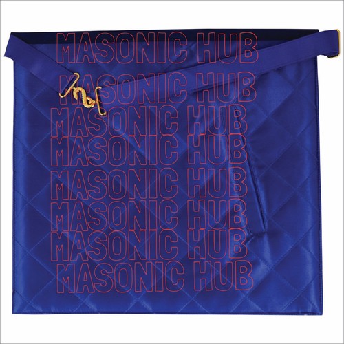 District Deputy Grand Master Lambskin Apron - Grand Lodge of Texas Freemasons - Picture 8 of 8
