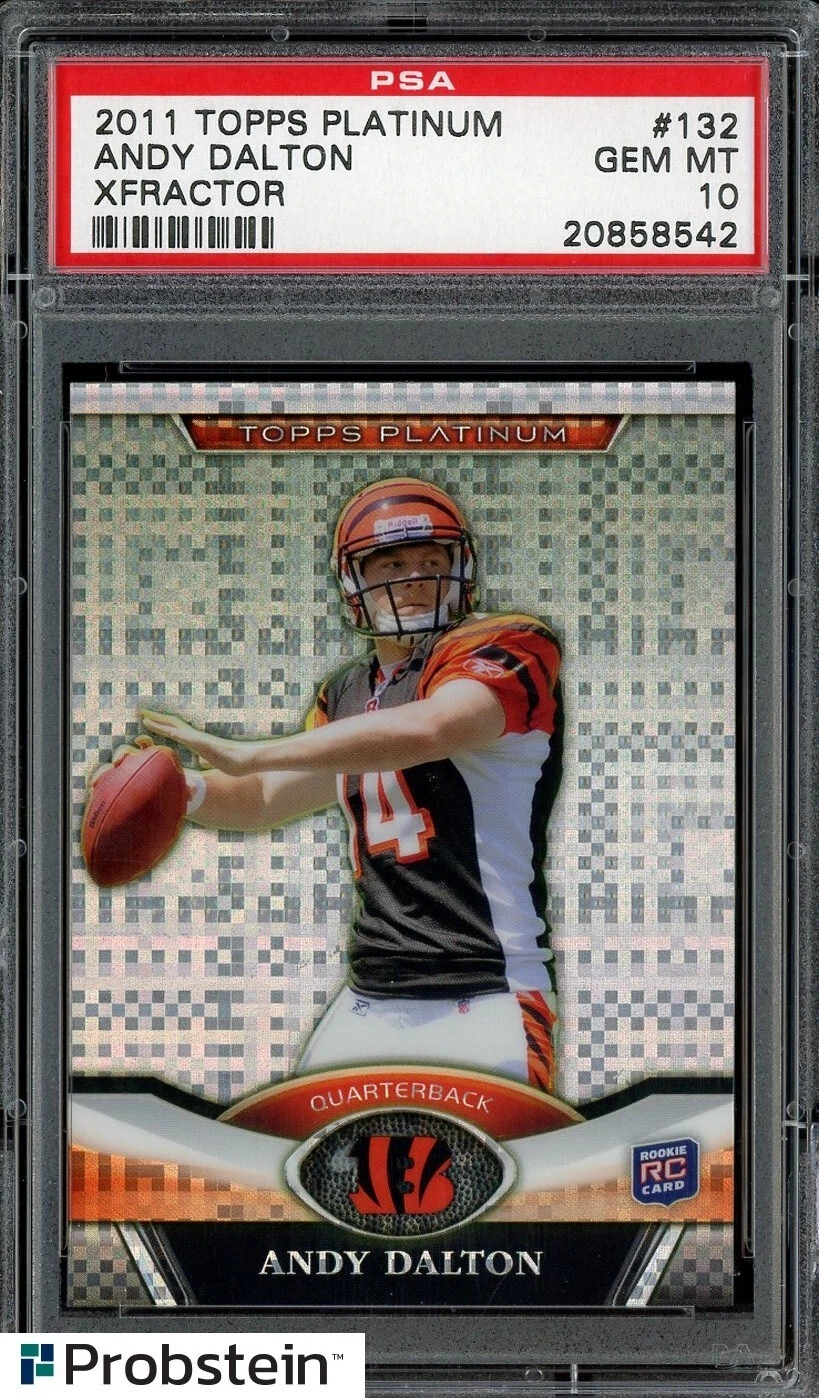 Andy Dalton Topps Platinum #132 Xfractor