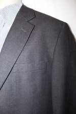 mens Jos. A. Bank wool sports coat pre-owned 43R gray plaid