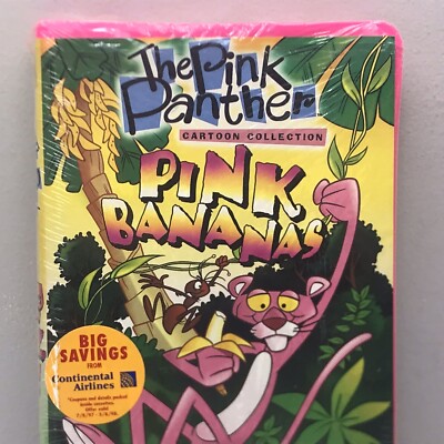Pink Panther Cartoon Collection, The - Pink Bananas (VHS, 1997