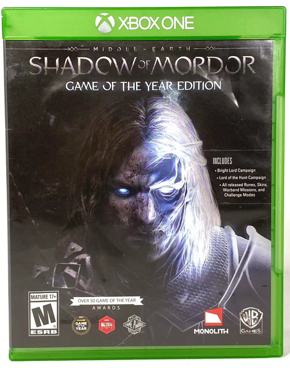 Middle - Earth: Shadow Of Mordor Game Of The Year Edition (Xbox