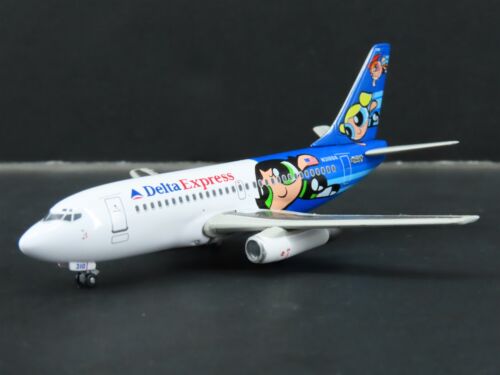 1:400 Dragon Wings 55444 Die-Cast Delta Expr Powerpuff Girls B737-200 Airliner - Picture 4 of 14