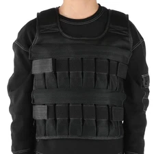 35KG Adjustable Weighted Weight Sandbag Mesh Vest for Sports Strength Traning