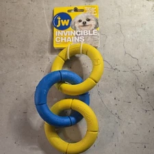 JW Pet Invincible Triple Chains Dog Toy SM