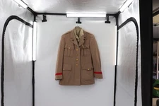 Complete WW2 Tan US Army Officer regulation Uniform