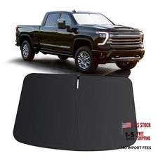 Windshield Sun Shade for 2019-2024 2025 Chevrolet/Chevy Silverado1500