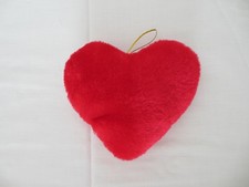 NEU - Herz / Stoff / kuscheln / Pl&uuml;sch, rot weich flauschig