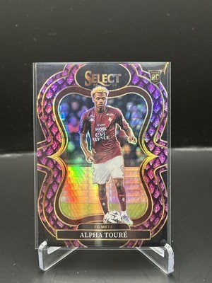 2025-26 Panini Select Ligue 1 #199 Alpha Toure Purple Dragon Scale #/49