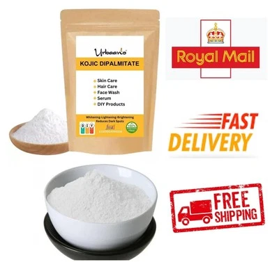 Pure Kojic Acid Dipalmitate Powder 100g Serums Lotions Soap Lightening Whitening