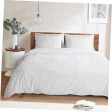 Duvet Cover - Bedding Sets - Soft and Breathable Comforter Cover Full White