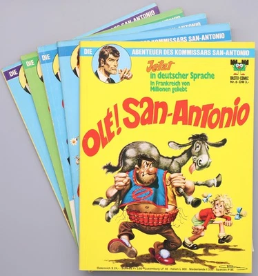 Die Abenteuer des Kommissars San Antonio SC Krimi Comic Album Bastei Verlag - Bild 1 von 4