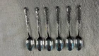 Antique Gorham Sterling Silver Set of 6 Demitasse Spoons