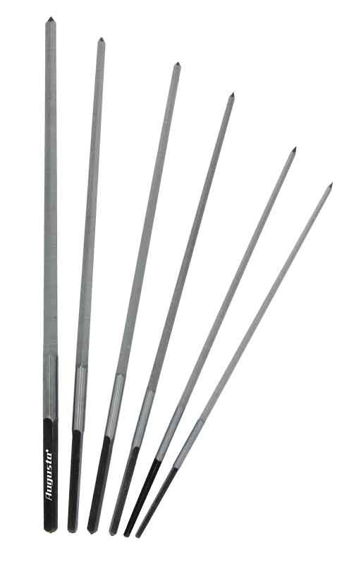 Équarrissoirs de 0.60 à 2.00 mm en lot de 6 pour calibrer vos gicleurs et nettoyer vos perçages