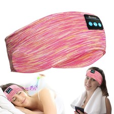 Bluetooth Headphones, Sleep Headphones Headband Wireless for Sleeping Side Sl...