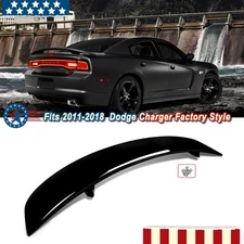 Factory Style Rear Trunk Spoiler Wing Gloss Black For Dodge Charger 2011-2018 US