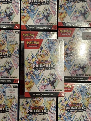 Pokemon TCG Prismatic Evolutions Booster Bundle New Sealed x23 - Picture 2 of 4