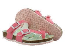 Birkenstock Mayari Birko-Flor Narrow Girls Shoes Size 8, Color: Candy Pastel
