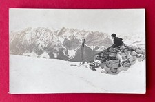 Foto AK STEIERMARK in Österreich um 1924 Typen Wanderer am Lawinenstein ( 173692