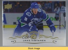 2018-19 Upper Deck Silver Foil Jake Virtanen #424 READ f4k