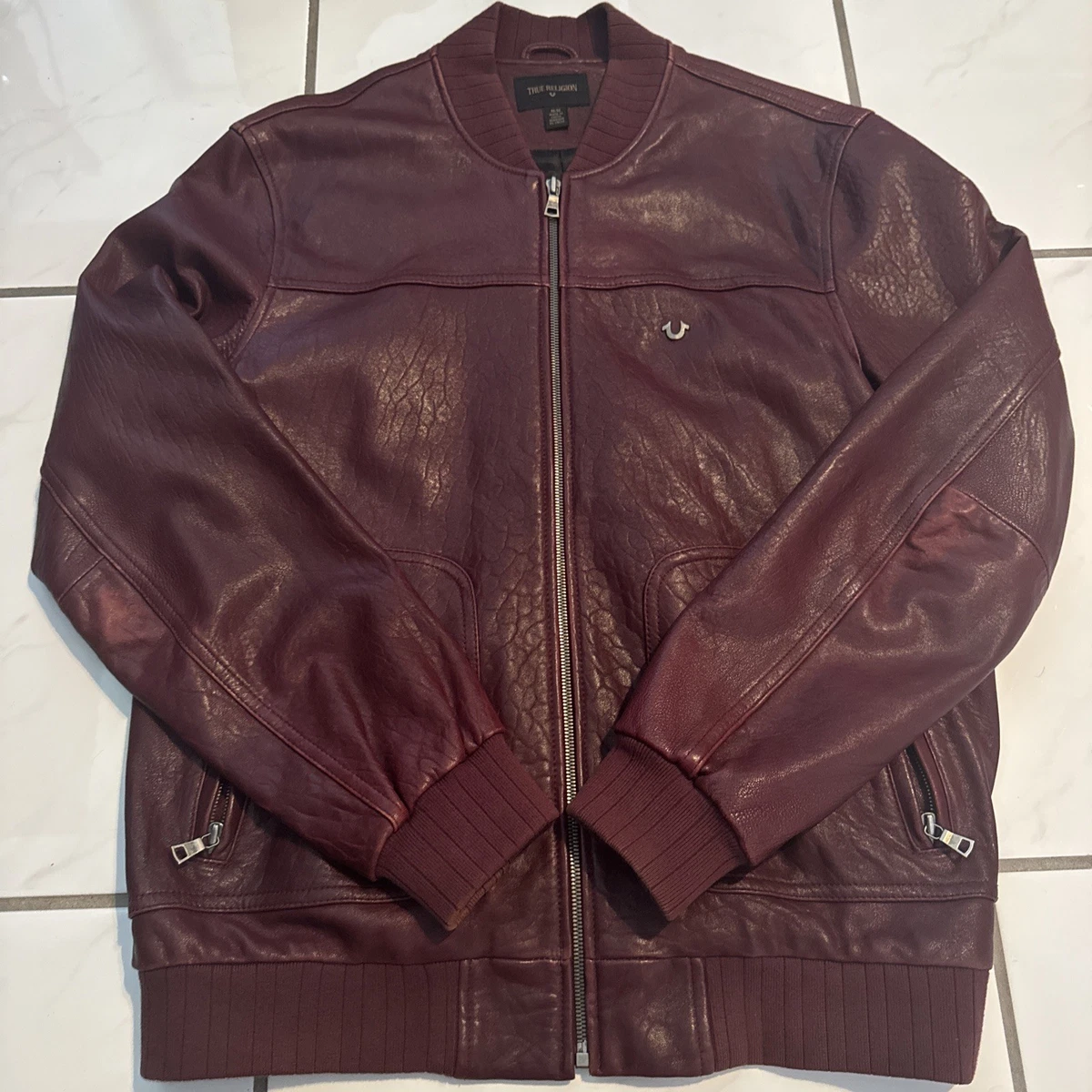TRUE RELIGION ライダース レザージャケット TRUE RELIGION MEN,S LEATHER JAKET | eBay