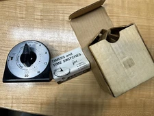 Vintage Mark-Time Portable Pistol Match Timer Model 2125 *W/ BOX ALL PAPERS