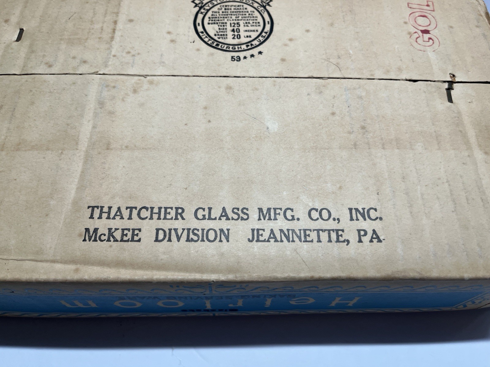 NOS NIB Glas Bake Heirloom Milk Glass 2 1/2 Qt Utility Dish w/263A Basket—NICE!