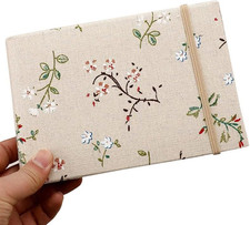 Photo Album 4X6, Soft Fabric Cover Pictures Photo Albums Memory Book for Family