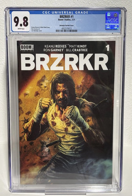  BRZRKR #1 - 1:25 Bermejo Variant - CGC 9.8  Netflix