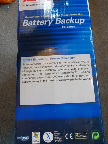 Batterie Backup APC ES Serie 400va 240 Watt verpackt - Bild 9 von 12