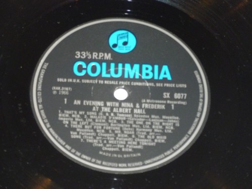 NINA & FREDERIK - An evening with Nina & Frederick - 19661966 UK 15 track LP - 第 4/4 張圖片