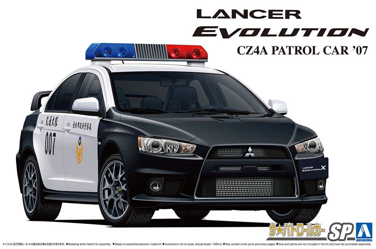 Kit De Modelo De Coche A Escala 1/24 - Lancer Evolution X De K-On! (Importado De Japón)