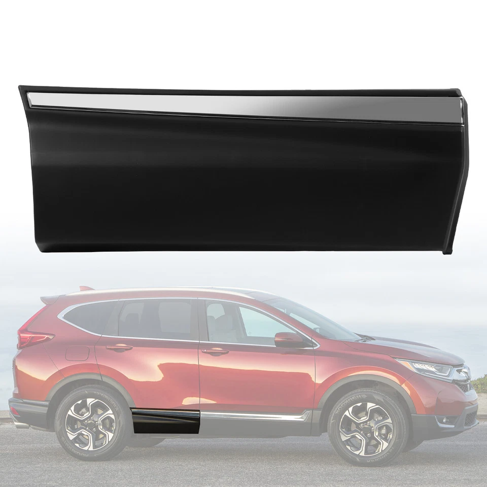 Set of Rear Door Lower Molding Trim Left & Right Side For 2017-2022 Honda CR-V - Image 4 of 4