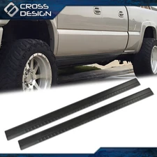 Pair Slip On Rocker Panels Covers Fit For 99-06 Chevy Silverado and More 99724