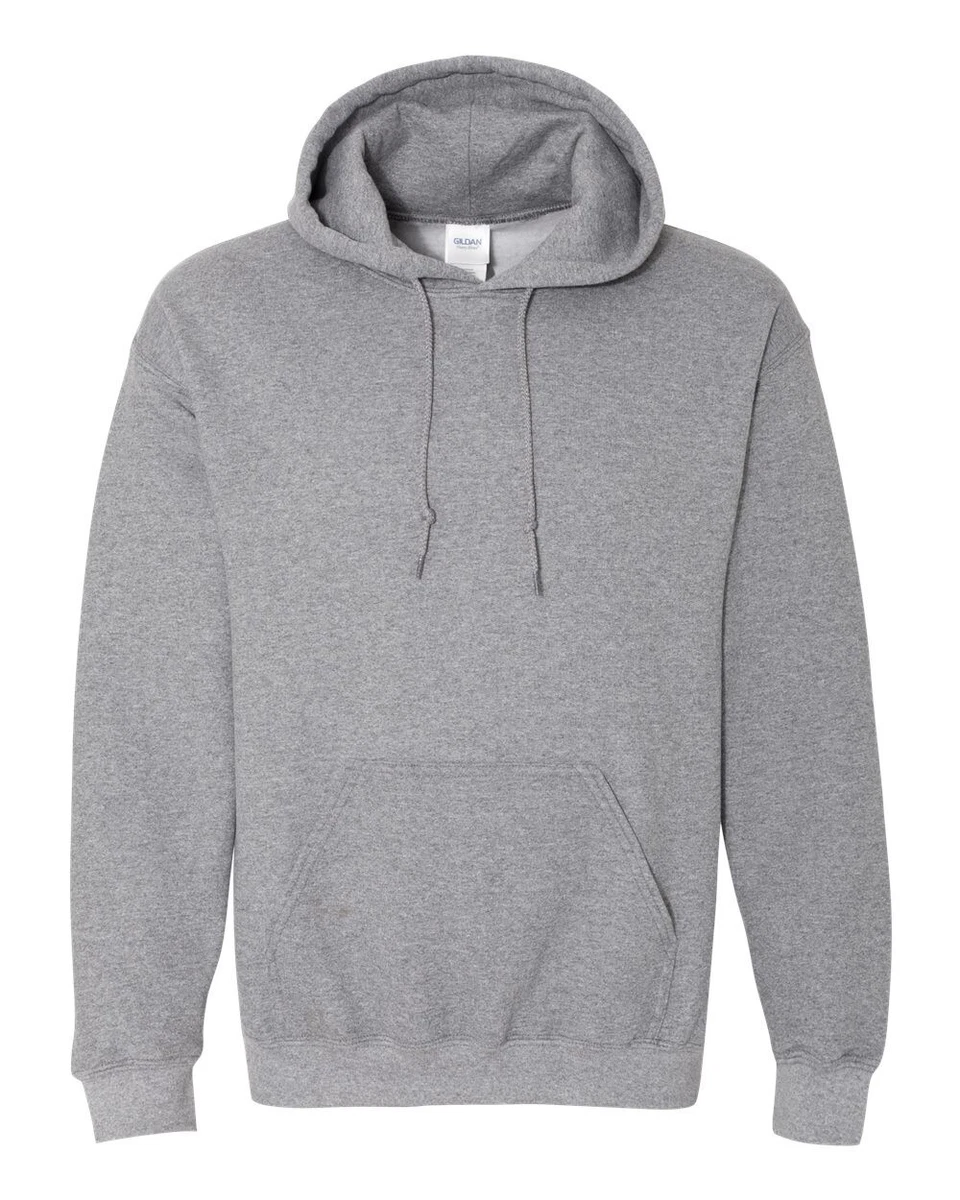 Gildan Heavy Blend Hooded Sweatshirt 18500 Graphite Heather S