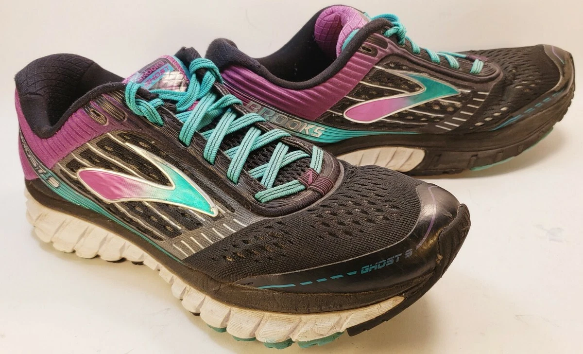 Brooks Ghost 9 Black/Purple for sale | eBay