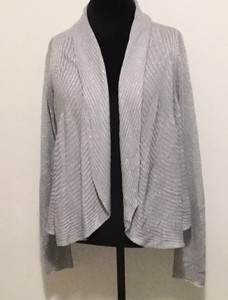 silver sparkle cardigan