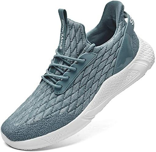 Men's Running Shoes Air Knit Mesh Breathable Sport. Shoes.Shock Cushioning - Picture 103 of 258