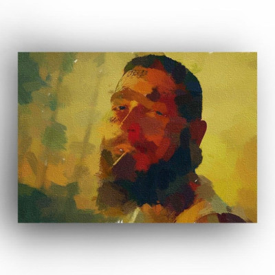 Post Malone #1 Sketch Card Limited 2/50 PaintOholic Signed