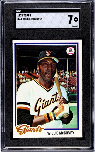 1978 Topps Willie McCovey #34 card