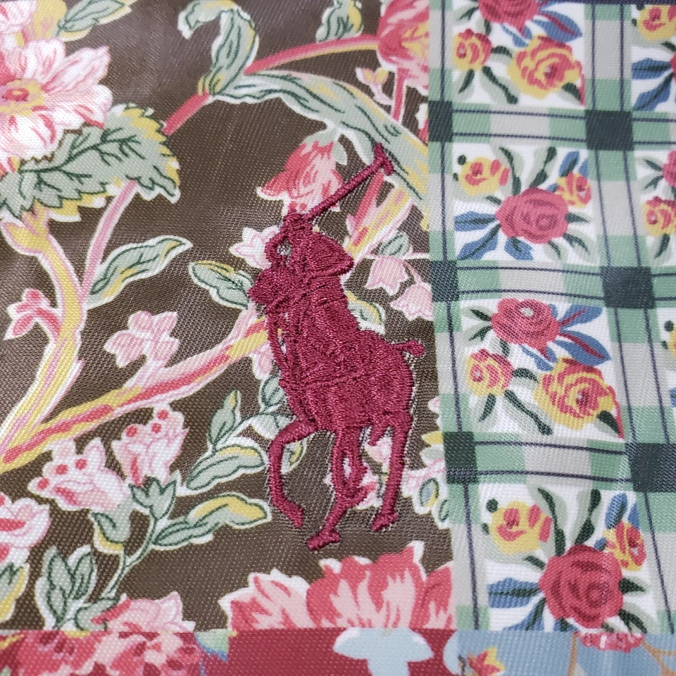 NUEVO Polo Ralph Lauren Mochila Niños Bolsa de Libros Laptop Viaje Escuela Parche Floral Foto 4 de 4