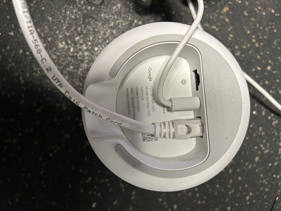 2 Pack Google Nest Mesh WiFi H2D Router With 1 Power Cord | eBay