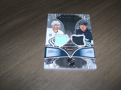 2024-25 artifacts tundra teammates duos # t2-sea schwartz,gourde