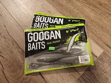 Googan Baits GDT-6-WMR Dart 6" Watermelon Red Lot Of 2 Pks