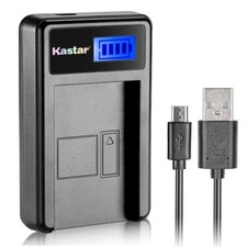 Kastar LCD-1 USB Charger for Canon NB-12L NB-12LH NB12L NB12LH CB-2LG