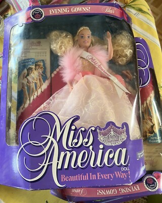 1991 Official Miss America Blair Doll Kenner 70th Anniv Edition